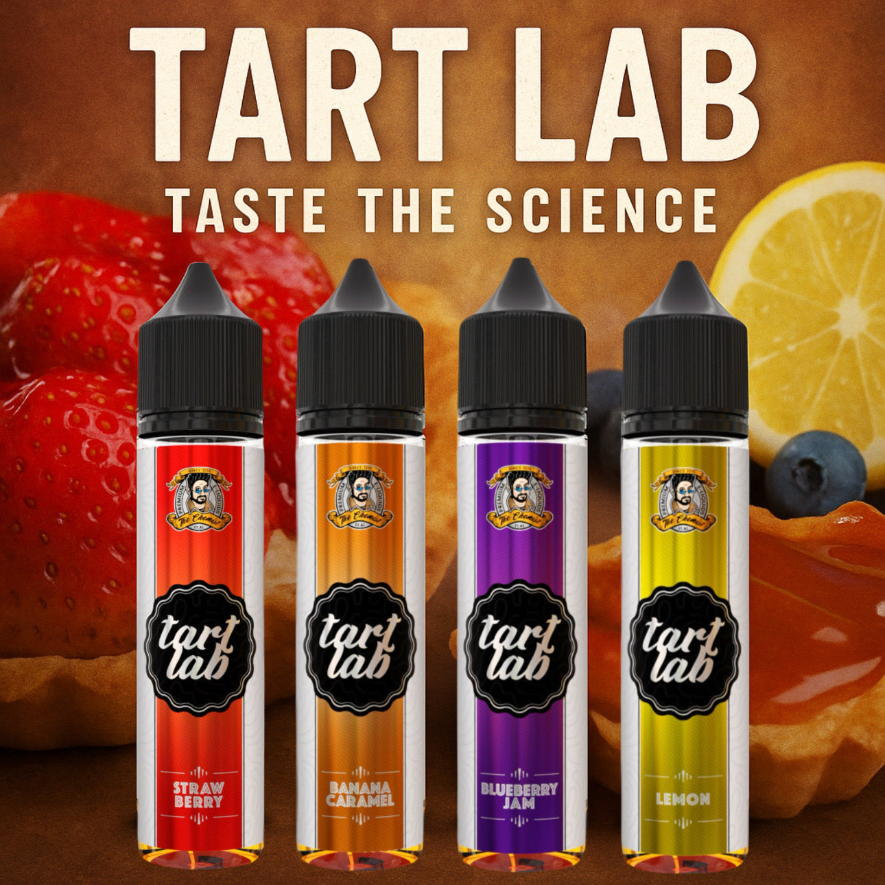 candy king on ice vape juice Lemon Tart by Dinner Lady 50/50 E Liquid | 10ml Bottles - RedJuice UK main image 0