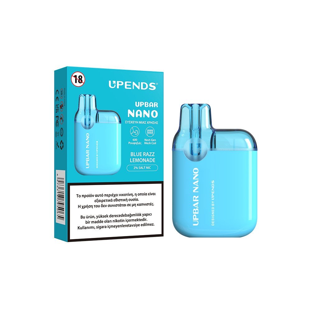 Steam Train 600 Blue Razz Lemonade Disposable Vape – 20mg/2ml