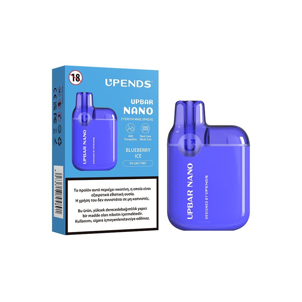 Steam Train 600 Blueberry Ice Disposable Vape – 20mg/2ml