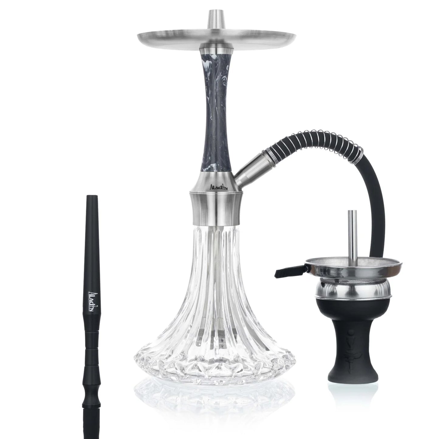 Aladin Epox 360 Black-White Hookah
