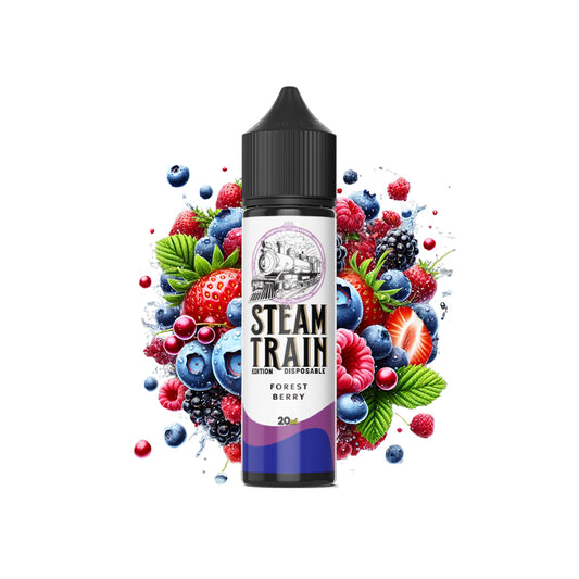 Steam Train – Disposable Edition Forest Berry Vape Shot (10 ml & 20 ml)