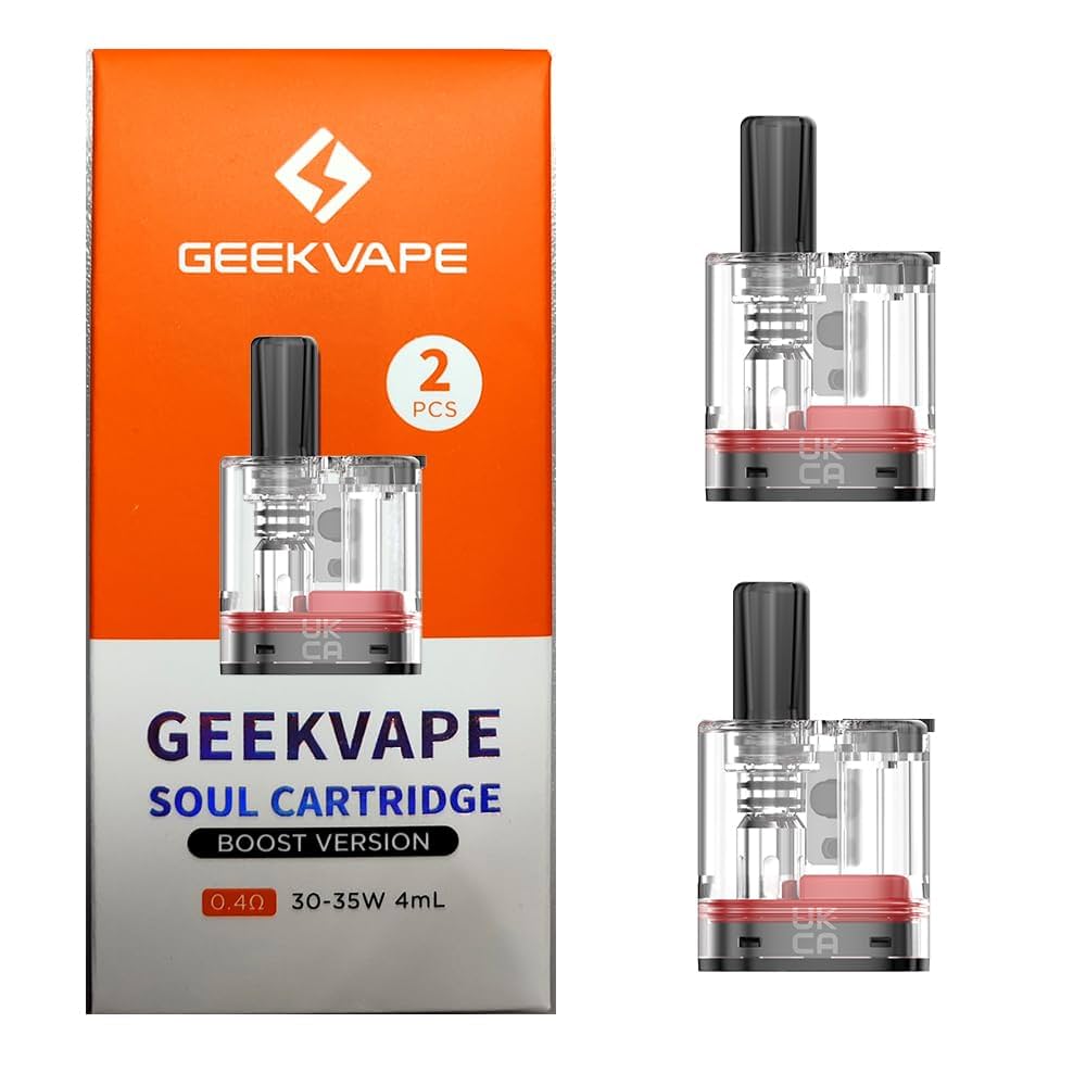Cartridge Geekvape Soul GeekVape Soul 0.4 Cartridge Replacement Pod | Electronic Cigarette | Vape Shop Cartridge Geekvape Soul GeekVape Soul 0.4 Cartridge Replacement Pod | Electronic Cigarette | Vape Shop
