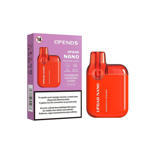 Steam Train 600 Strawberry Raspberry Cherry Disposable Vape – 20mg/2ml