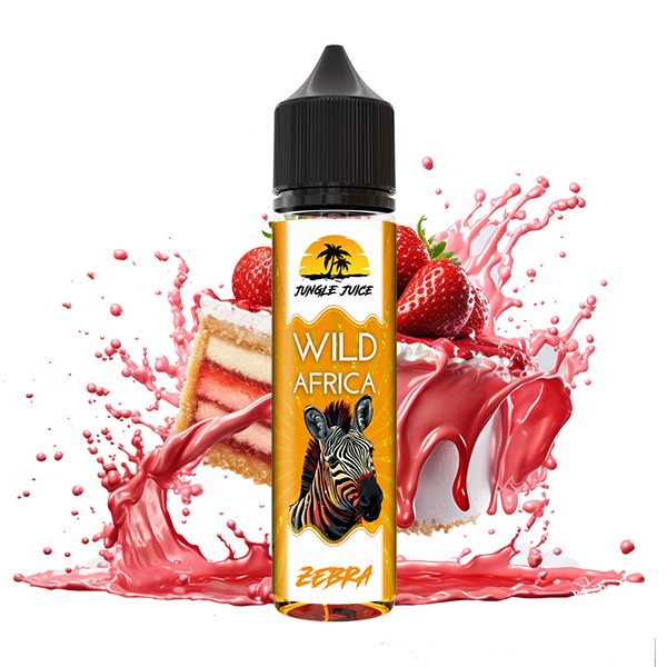Wild Africa Zebra – Strawberry Cheesecake