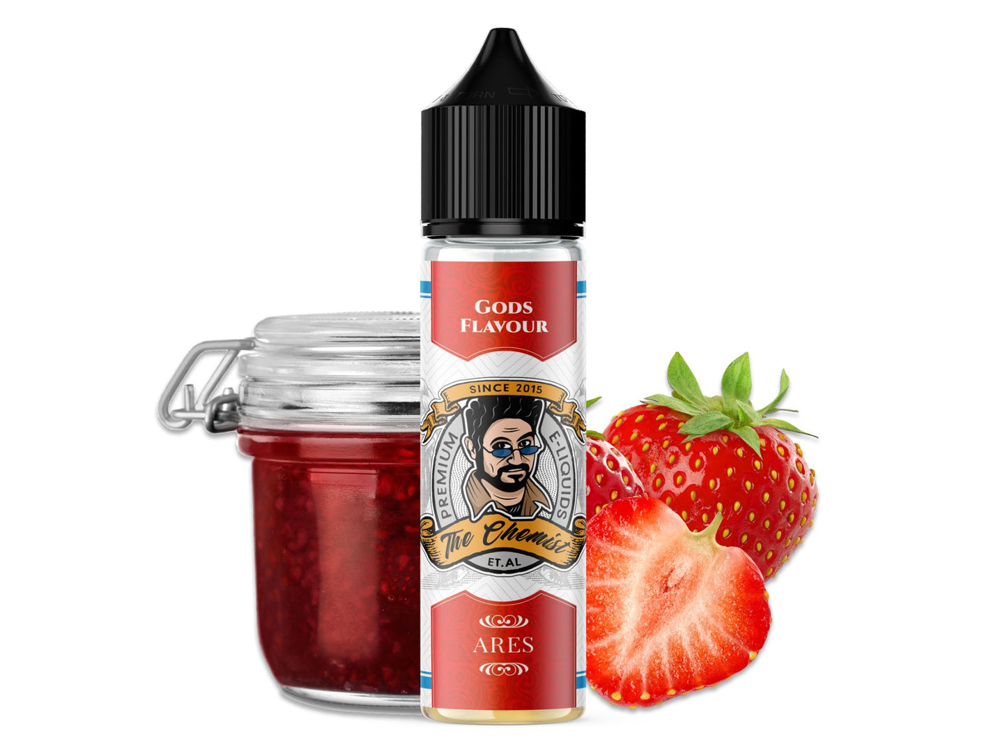 12 GODS Ares – Pure Juicy Strawberry Slush