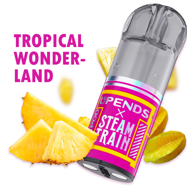 Steam Train Tropical Wonderland TPOD Pod 2ml – 20mg