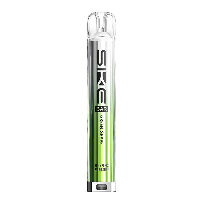 SKE Crystal Bar – Green Grape Disposable Vape – 20 mg / 2 ml