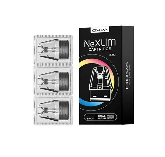 OXVA Nexlim 0.6Ω Mesh Cartridge – Replacement Pod with Coil