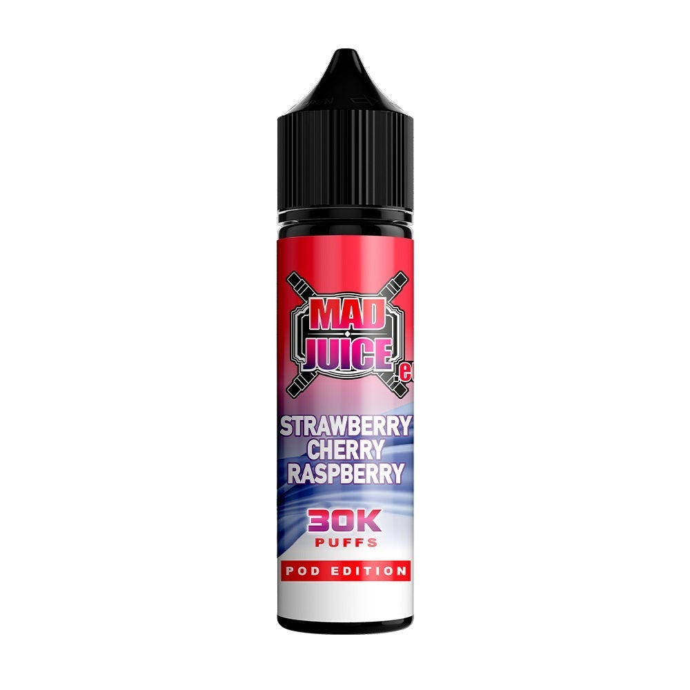 Mad Juice – Strawberry Raspberry Cherry Flavour Shot (8ml & 15ml)