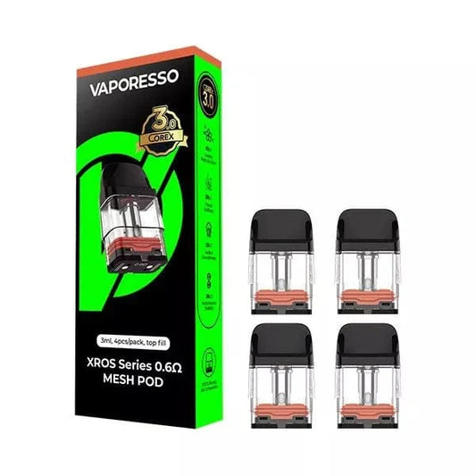 Vaporesso XROS 3ml Top-Fill 0.6Ω COREX 3.0 Cartridge – Replacement Pod