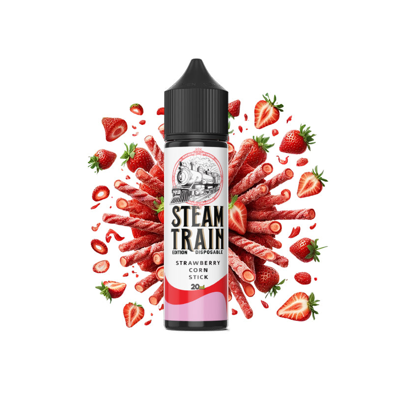 Στικ καλαμποκιού φράουλα – Vape Shot μιας χρήσης (10 ml & 20 ml)
