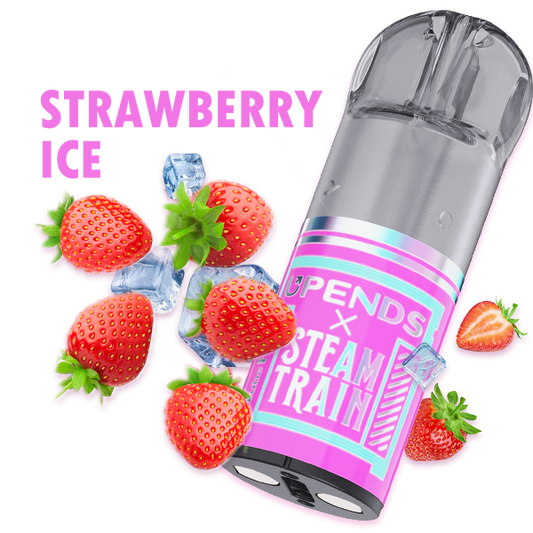 Steam Train Strawberry Ice TPOD Pod 2ml – 20mg
