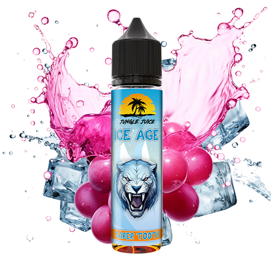 Ice Age Saber Tooth – Juicy Grapes, Apple & Pear Ice Flavor
