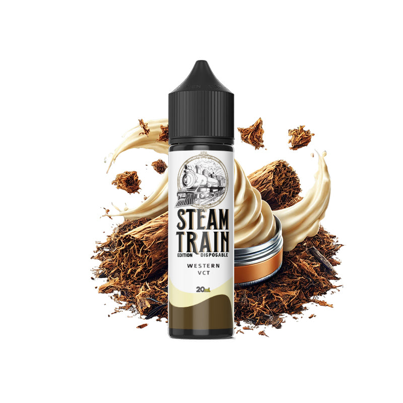 Steam Train – Western VCT Vape Shot μιας χρήσης (10 ml &amp; 20 ml) 