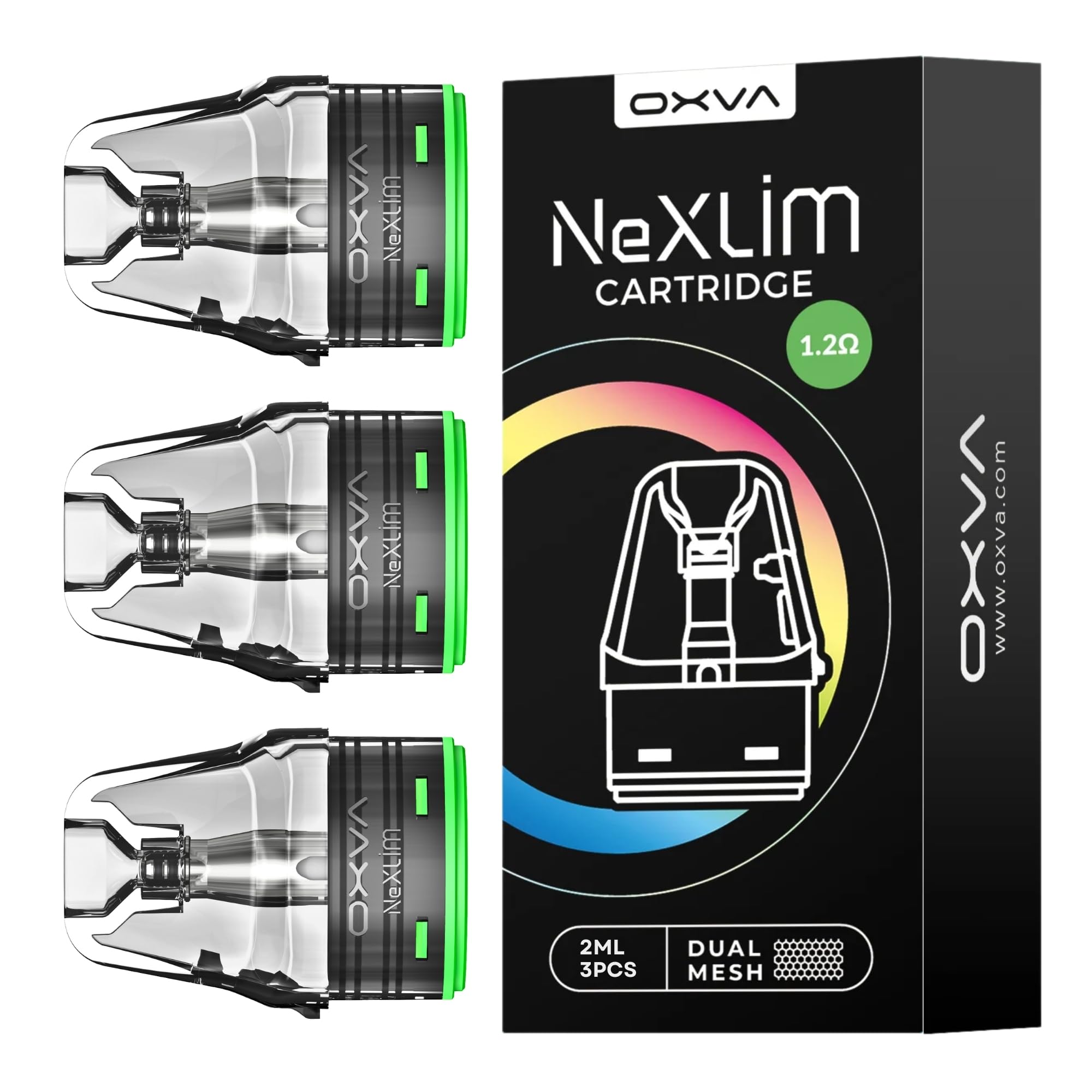 OXVA Nexlim 1.2Ω Mesh Cartridge – Ανταλλακτικό Pod με Αντίσταση