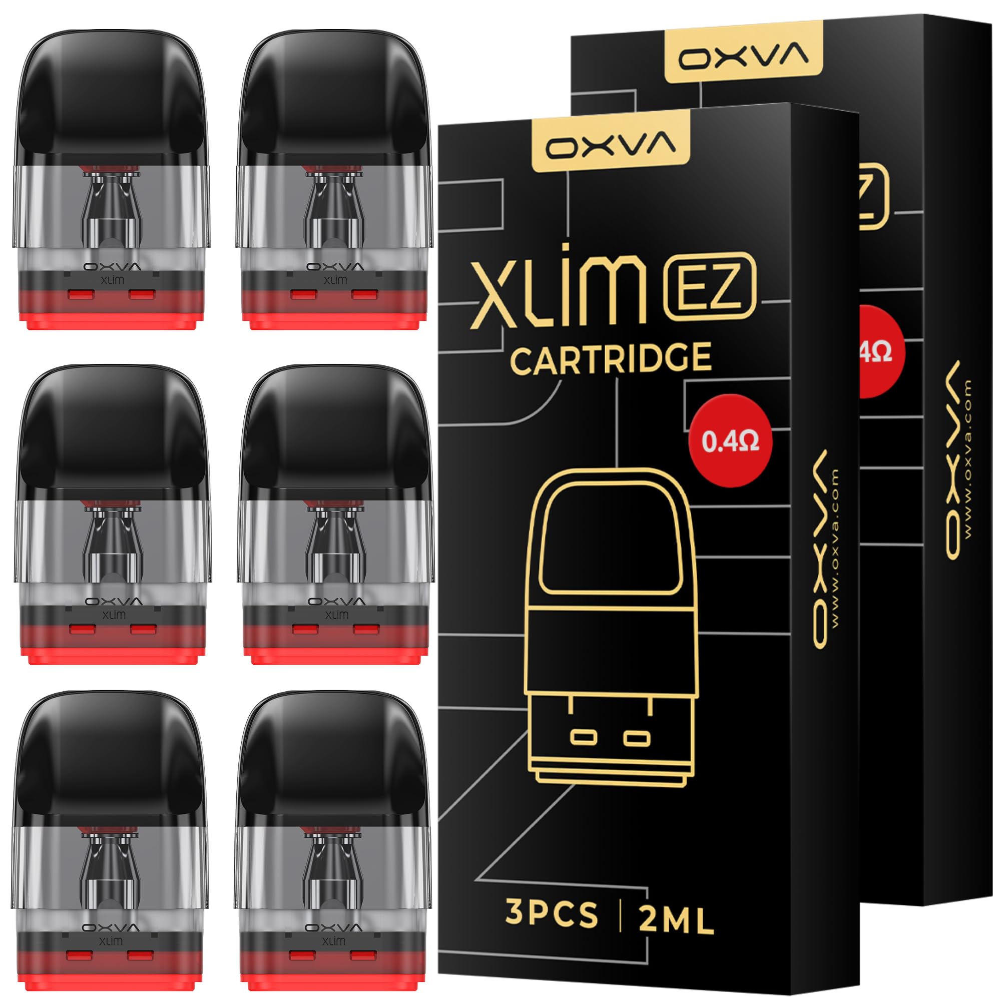 OXVA XLIM EZ Replacement Pod 0.4Ω Mesh (3ml)