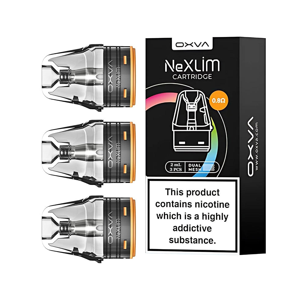OXVA Nexlim 0.8Ω Mesh Cartridge – Replacement Pod with Coil