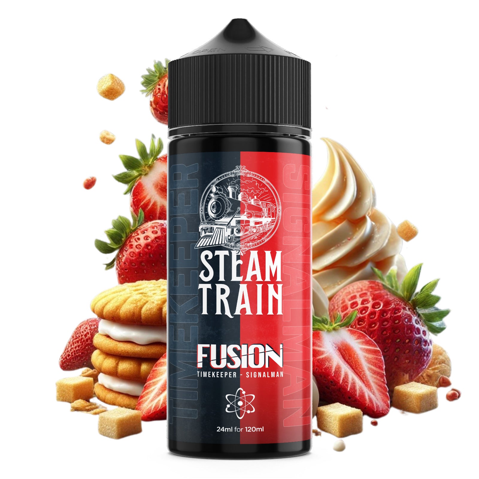 Steam Train – Fusion Vape Shot (12 ml &amp; 24 ml)
