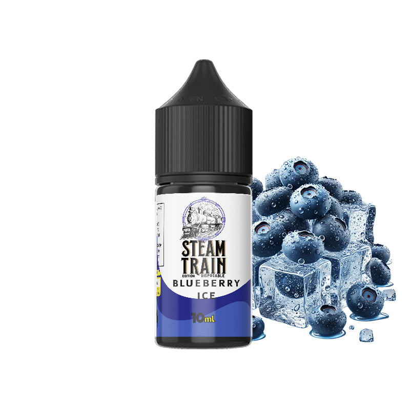 Steam Train – Disposable Edition Blueberry Ice Vape Shot (10 ml & 20 ml)