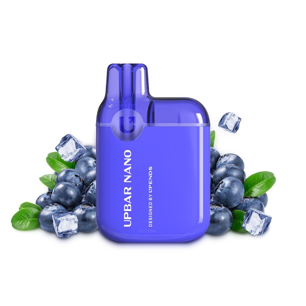 Одноразовый вейп Steam Train 600 Blueberry Ice – 20 мг/2 мл