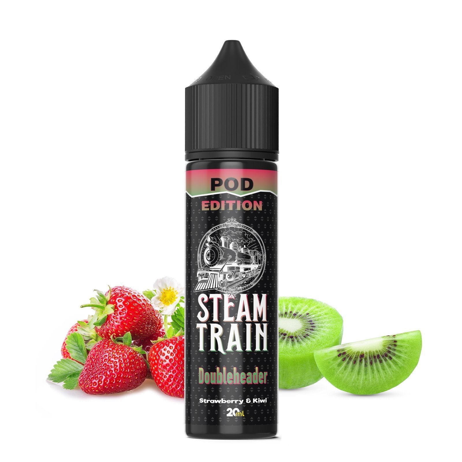 Steam Train – Pod Edition Doubleheader Vape Shot (10 ml &amp; 20 ml)