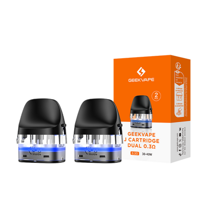 Geekvape J Cartridge Dual 0.3Ω – Replacement Cartridge Coil