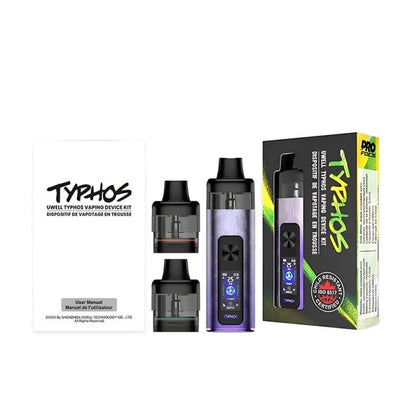 Uwell Typhos MTL/RDL Pod Kit – Complete Starter Kit