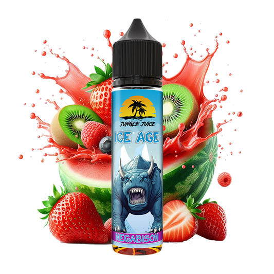 Ice Age Megabison – Watermelon, Kiwi & Strawberry Flavor