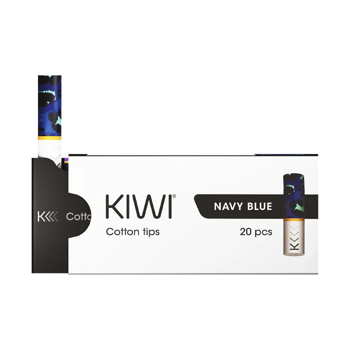 KIWI Cotton Tips – Premium Organic Cotton (Pack of 20)