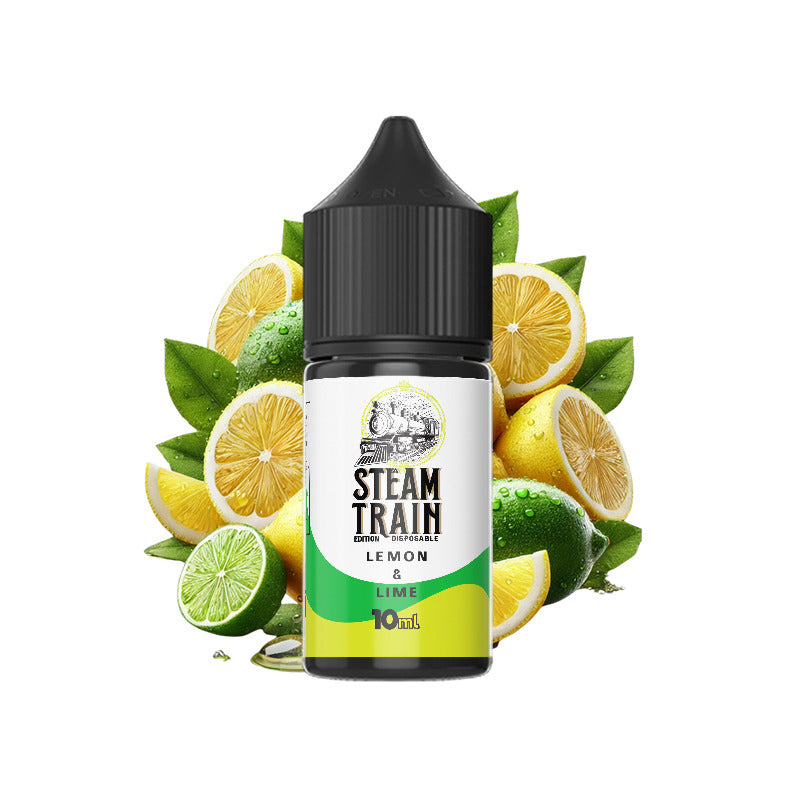 Steam Train – Disposable Edition Lemon & Lime Vape Shot (10 ml & 20 ml)