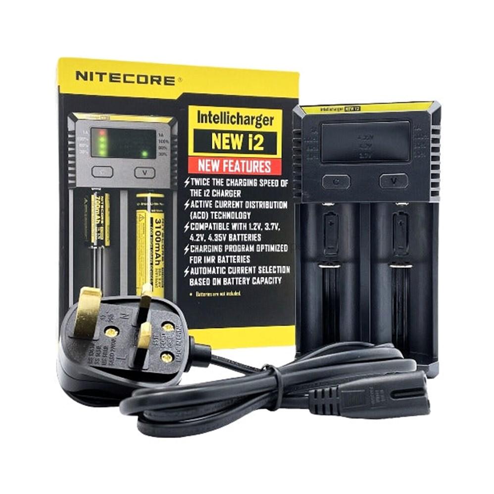 Nitecore Intellicharge New i2 – Dual-Slot Smart Battery Charger