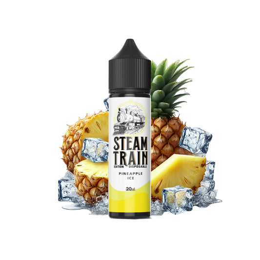 Steam Train – Disposable Edition Pineapple Ice Vape Shot (10 ml & 20 ml)