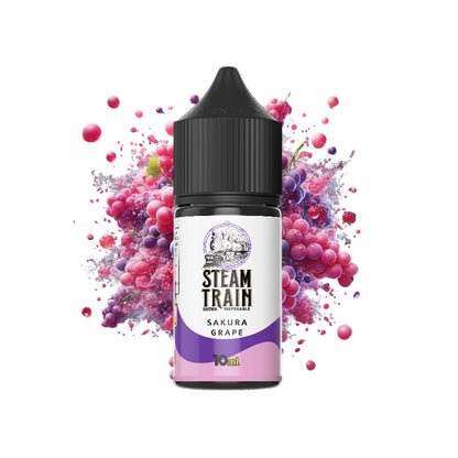 Steam Train – Disposable Edition Sakura Grape Vape Shot (10 ml & 20 ml)