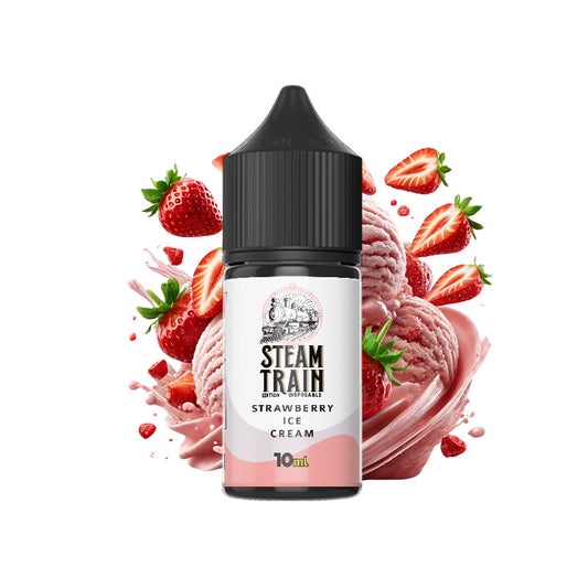 Steam Train – Disposable Edition Strawberry Ice Cream Vape Shot (10 ml & 20 ml)