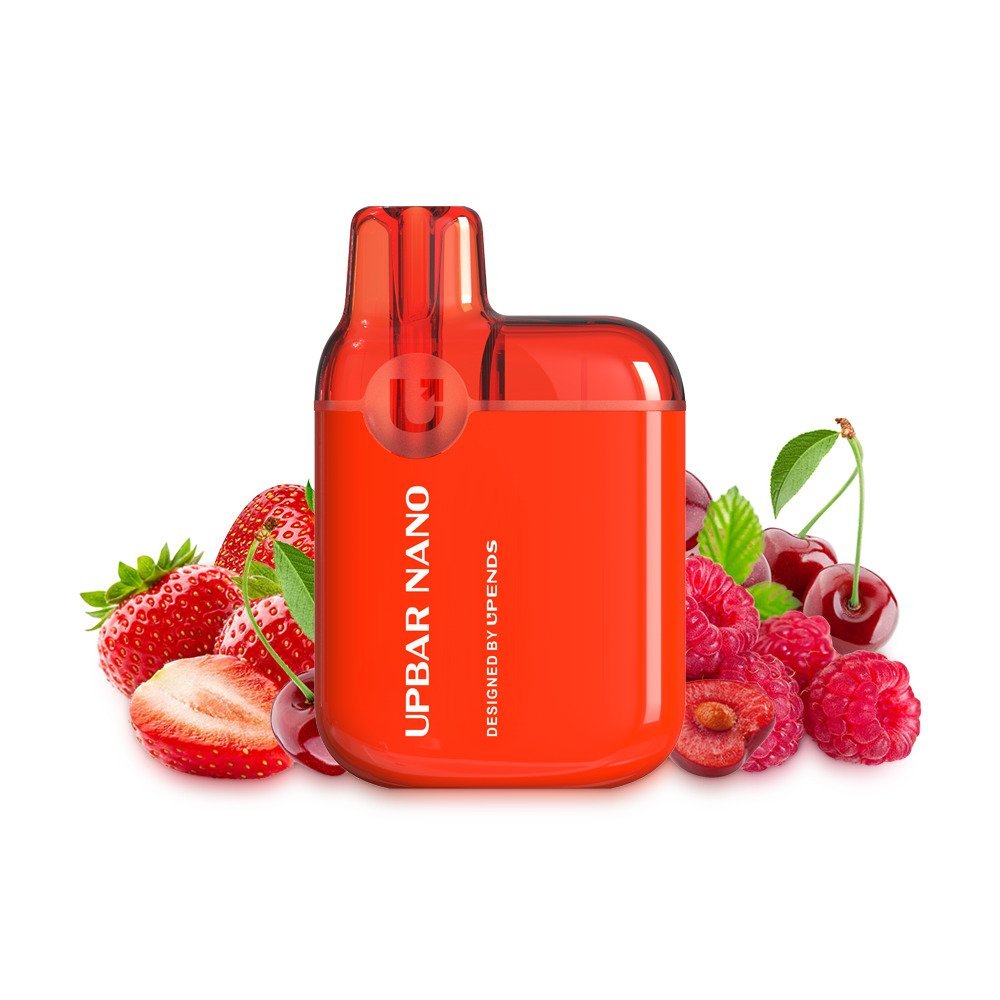 Steam Train 600 Strawberry Raspberry Cherry Disposable Vape – 20mg/2ml