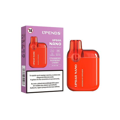 Steam Train 600 Strawberry Raspberry Cherry Disposable Vape – 20mg/2ml