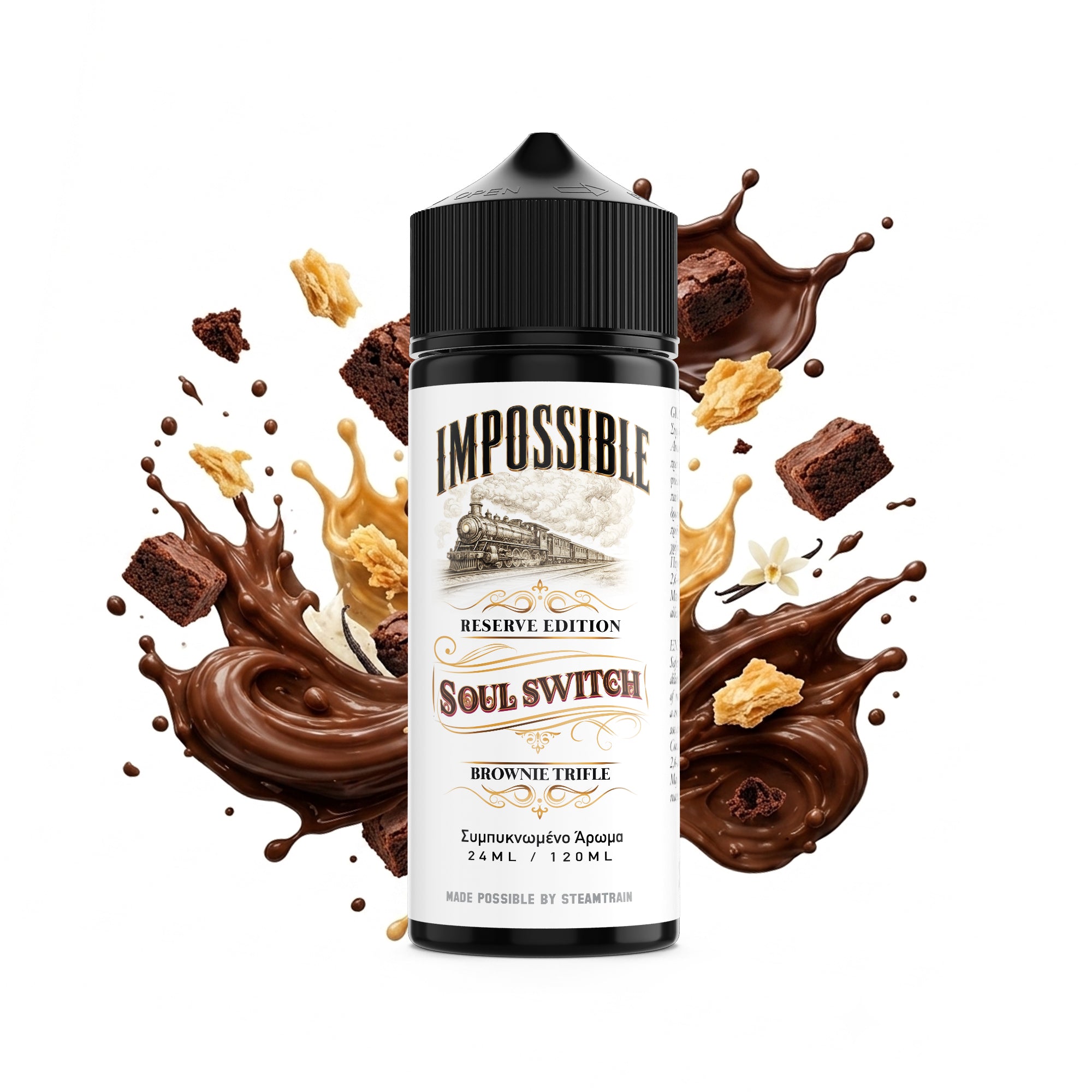 Impossible by Steam Train – Soul Switch Vape Shot (20ml & 24ml)