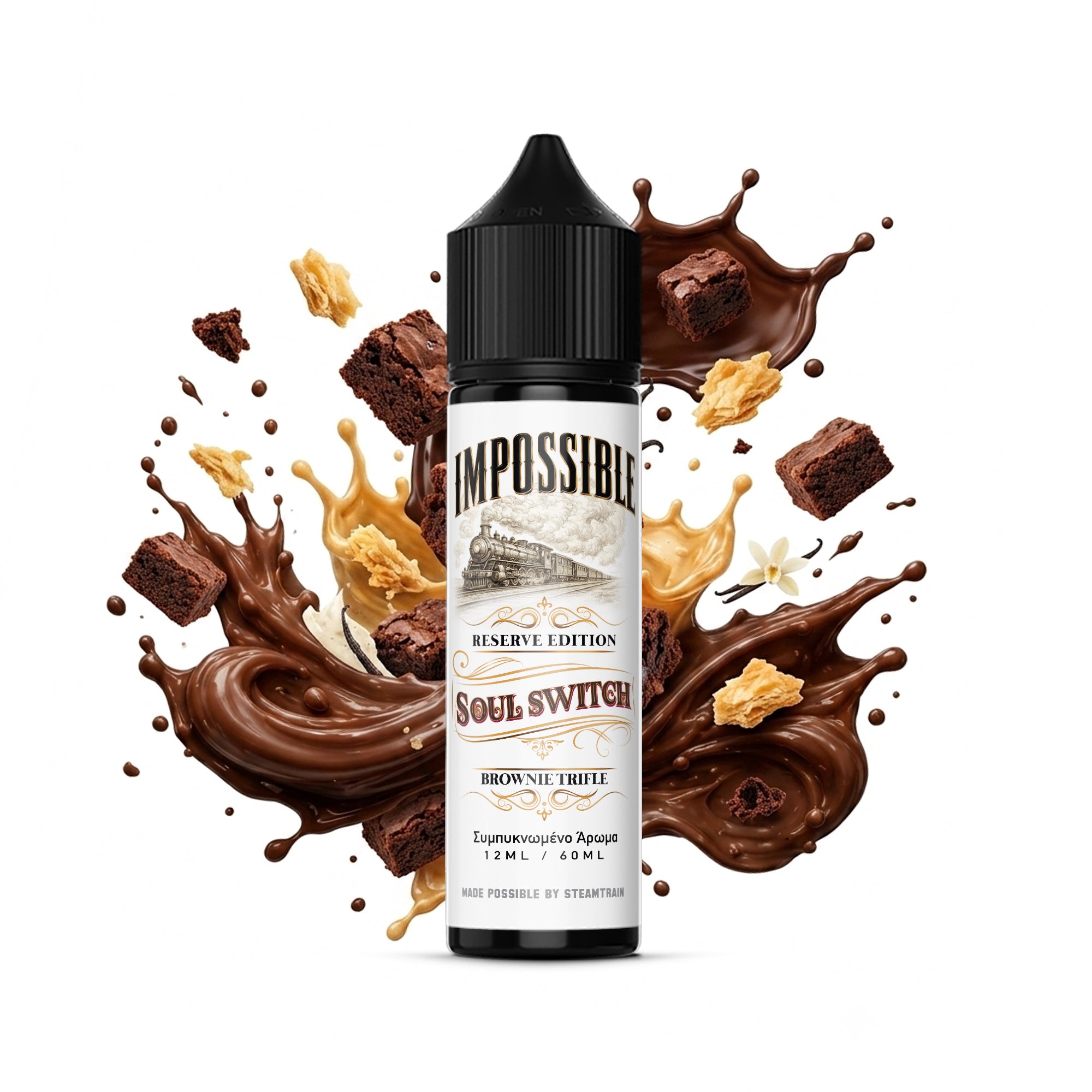 Impossible by Steam Train – Soul Switch Vape Shot (20ml & 24ml)