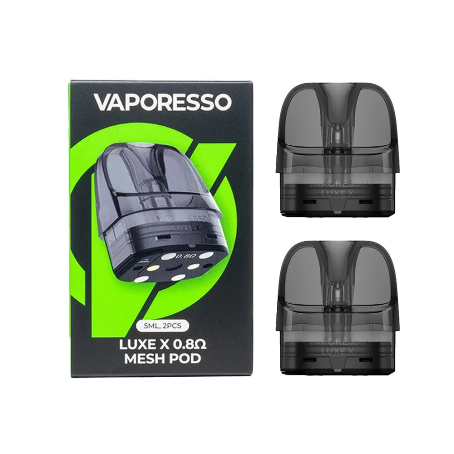 Vaporesso Luxe X Cartridge 0.8Ω – Mesh Replacement Pod