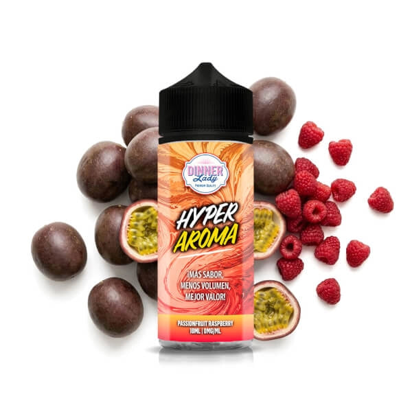 Dinner Lady – Hyper Passionfruit Raspberry Longfill (3 ml & 10 ml)