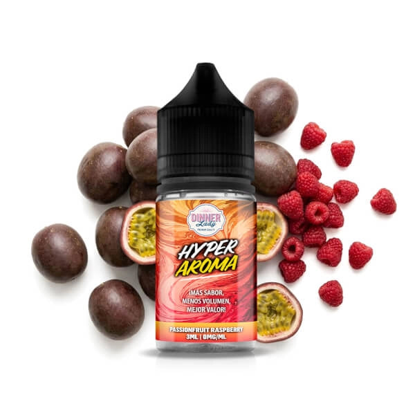 Dinner Lady – Hyper Passionfruit Raspberry Longfill (3 ml & 10 ml)