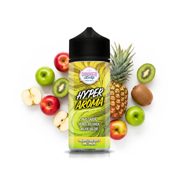 Dinner Lady – Hyper Pineapple Kiwi Apple Longfill (3 ml & 10 ml)
