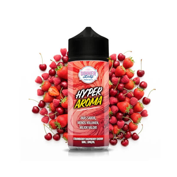 Dinner Lady – Hyper Strawberry Raspberry Cherry Longfill (3 ml & 10 ml)