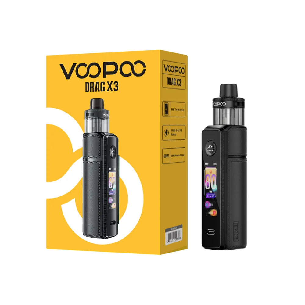 Voopoo Drag X3 Kit – Advanced Pod Mod Kit