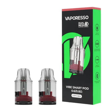Vaporesso Vibe 4.5ml Dual Mesh Coils 0.6/0.8Ω