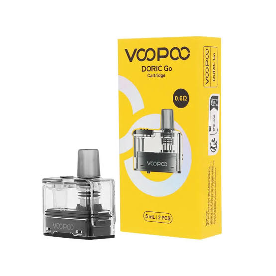 VOOPOO Doric Go 0.6Ω Replacement Cartridge 5ml (2 PIECES)