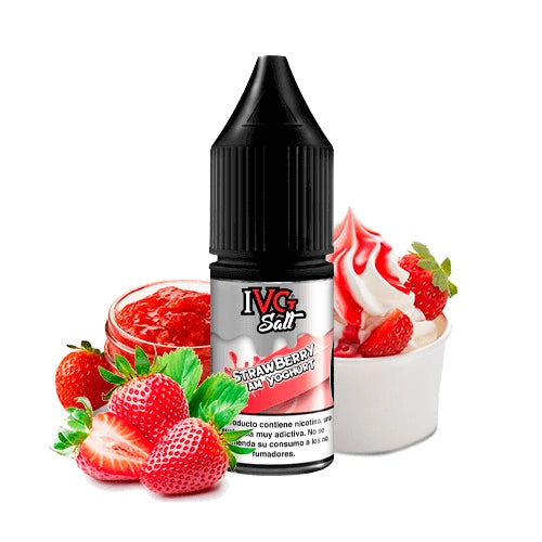 IVG Strawberry Jam Yogurt Nic Salt E-Liquid 10ml 20mg