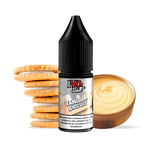 IVG Vanilla Biscuit Nic Salt E-Liquid 10ml 20mg