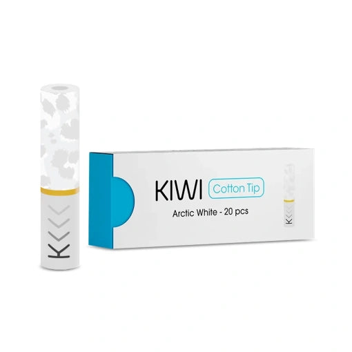 KIWI Cotton Tips – Premium Organic Cotton (Pack of 20)
