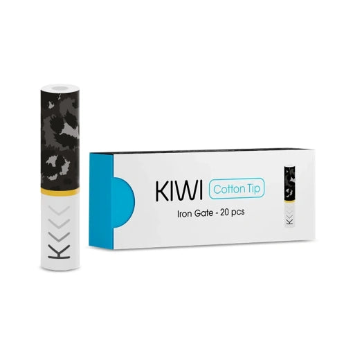 KIWI Cotton Tips – Premium Organic Cotton (Pack of 20)